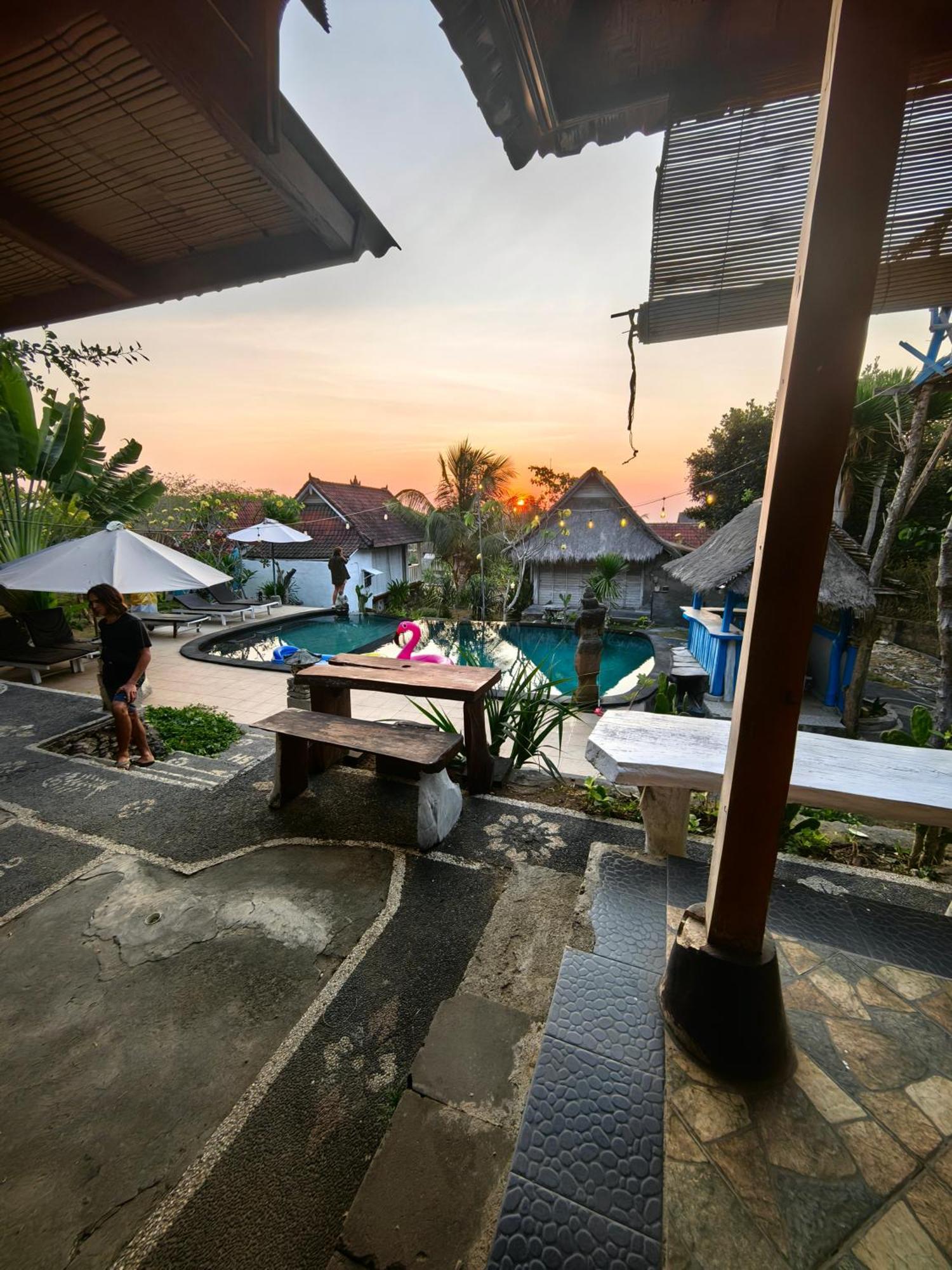 The Dafish Ceningan Hotel Ceningan Island Exterior foto