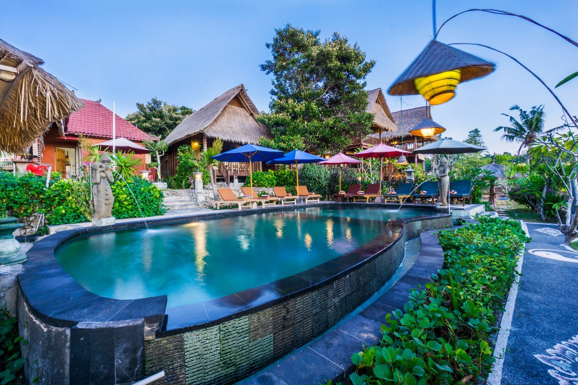 The Dafish Ceningan Hotel Ceningan Island Exterior foto