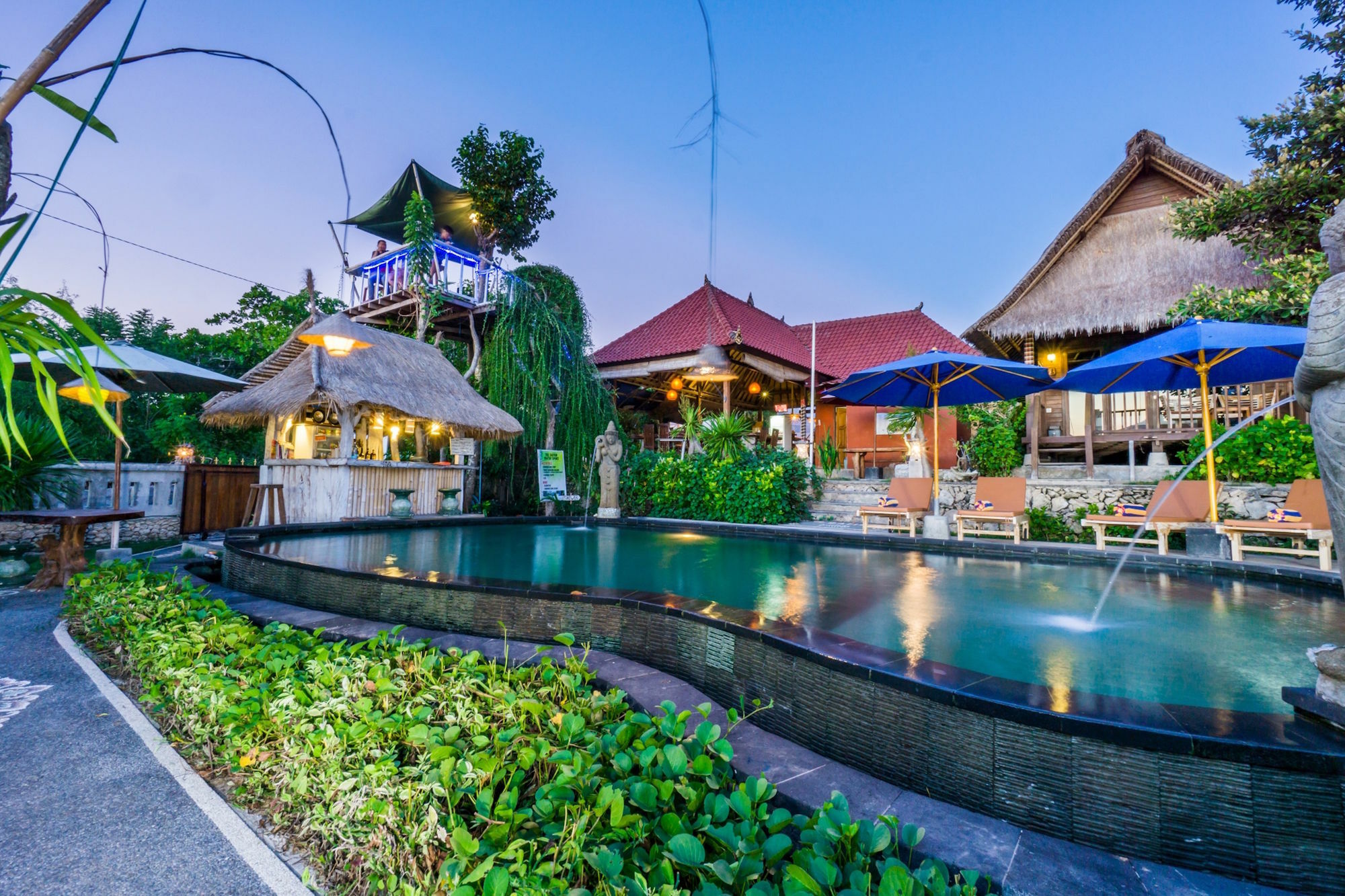 The Dafish Ceningan Hotel Ceningan Island Exterior foto
